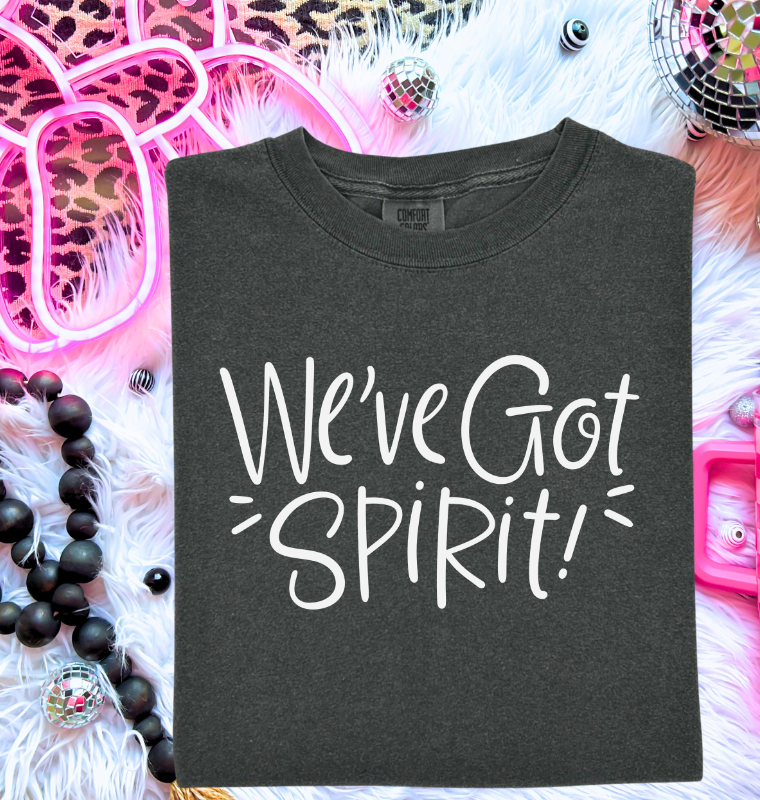 GAME DAY WORDING WE'VE GOT SPIRIT