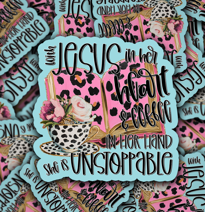 WITH JESUS IN HER HEART