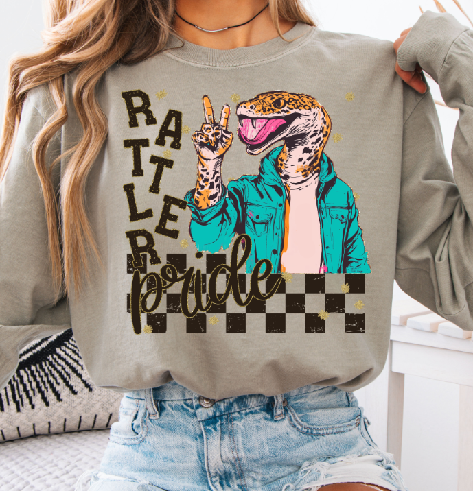GRUNGE MASCOTS RATTLER