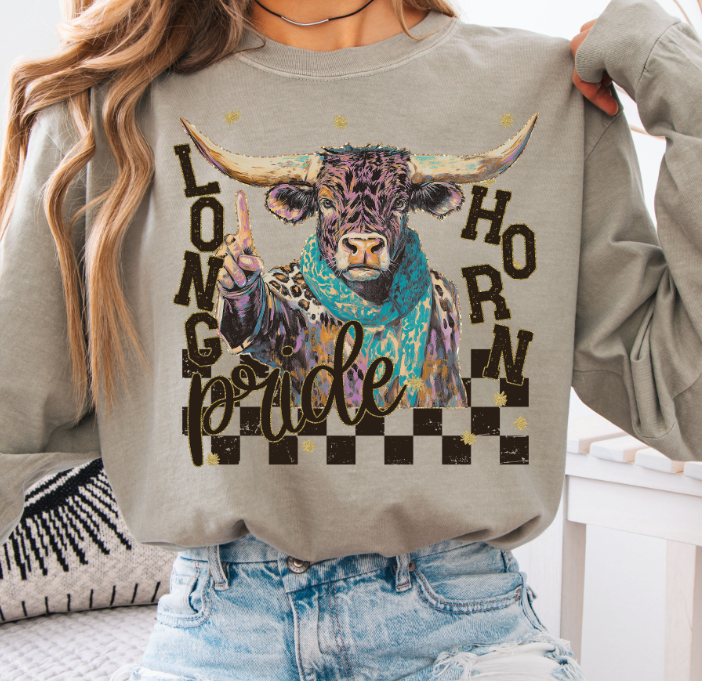 GRUNGE MASCOTS LONGHORN