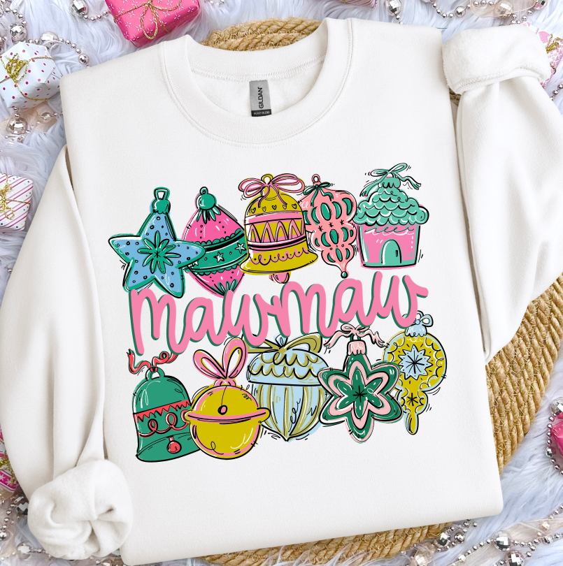 ORNAMENT NAME FRAME Mawmaw