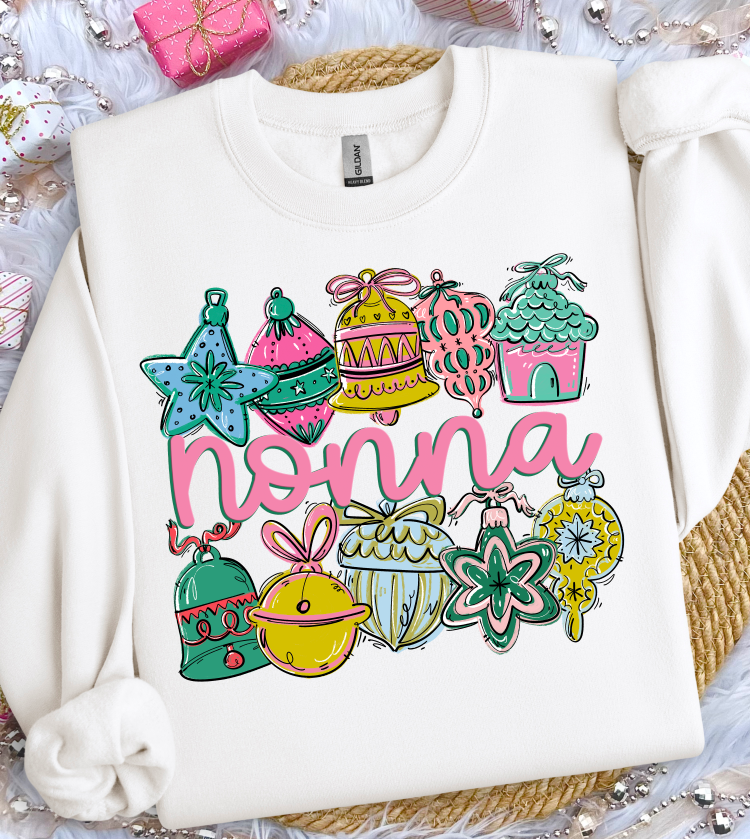 ORNAMENT NAME FRAME NONNA