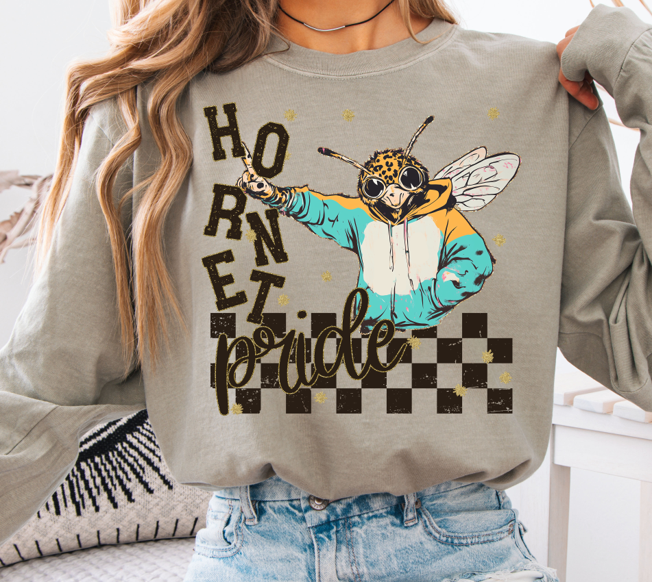 GRUNGE MASCOTS HORNET