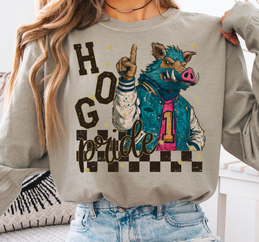 GRUNGE MASCOTS HOG