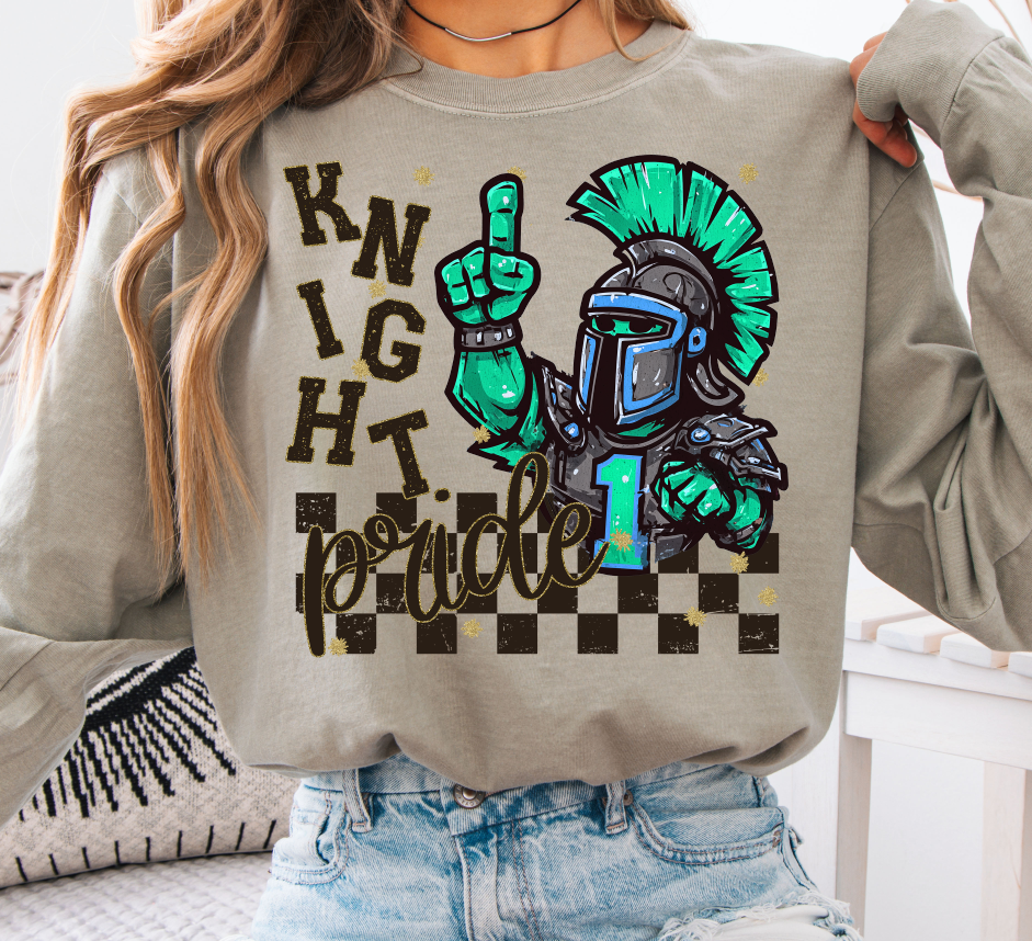 GRUNGE MASCOTS KNIGHT