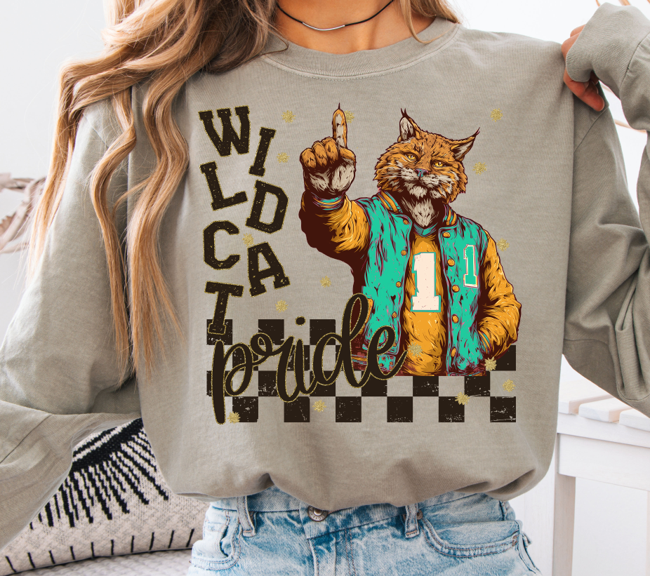 GRUNGE MASCOTS WILDCAT