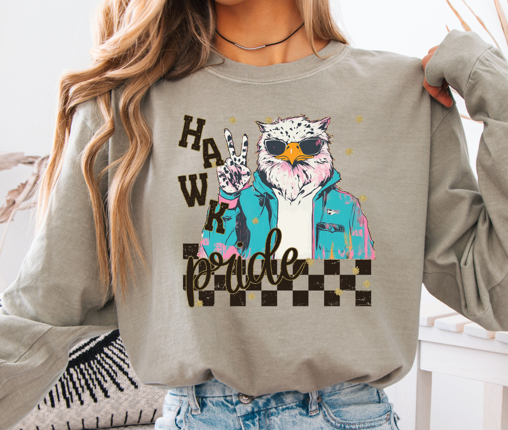GRUNGE MASCOTS HAWK