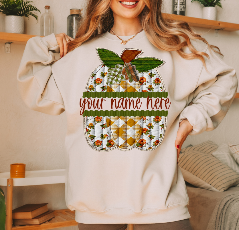 QUILTED SPLIT PUMPKIN