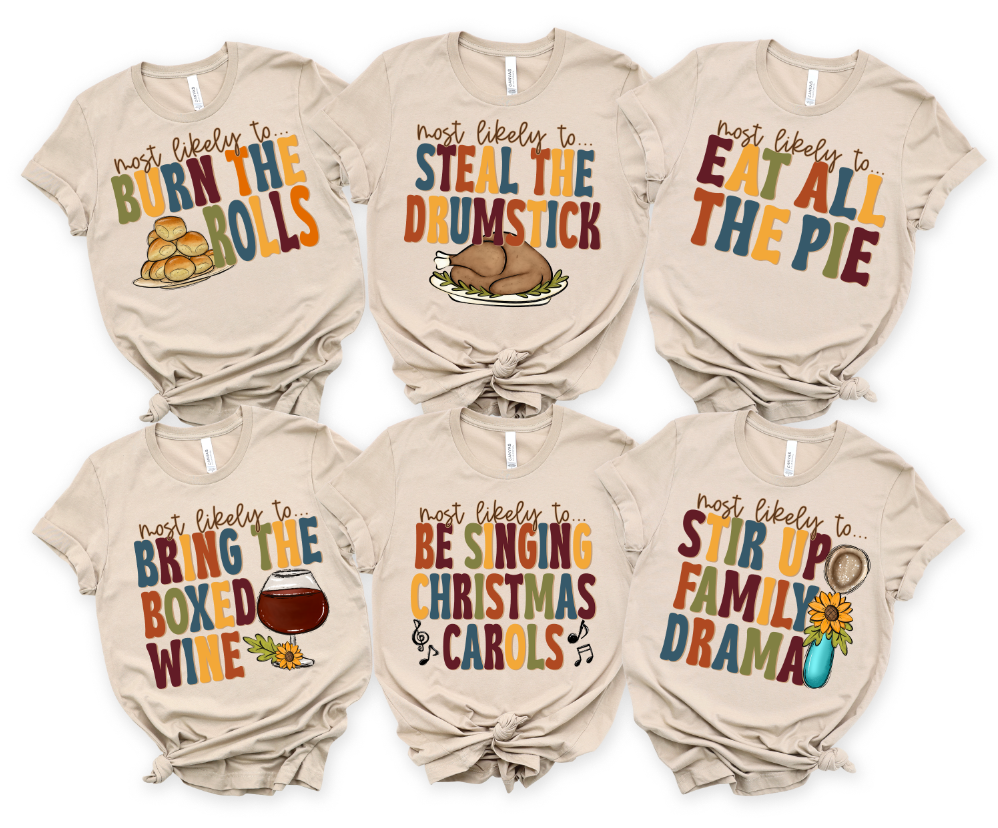MOST LIKELY TO...THANKSGIVING VERSION BUNDLE