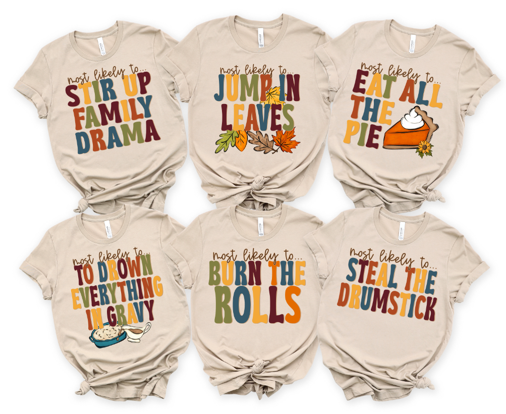 MOST LIKELY TO...THANKSGIVING VERSION BUNDLE