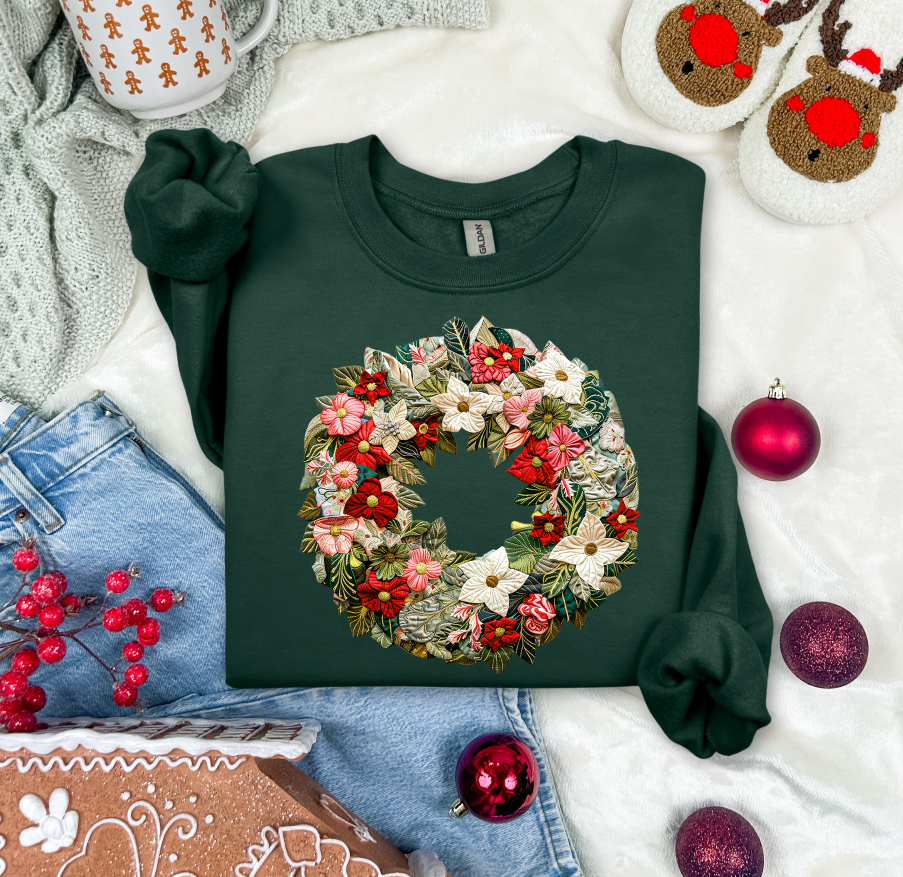 QUILTED WREATH