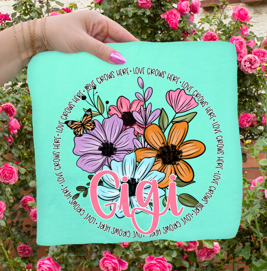 LOVE GROWS HERE - GIGI
