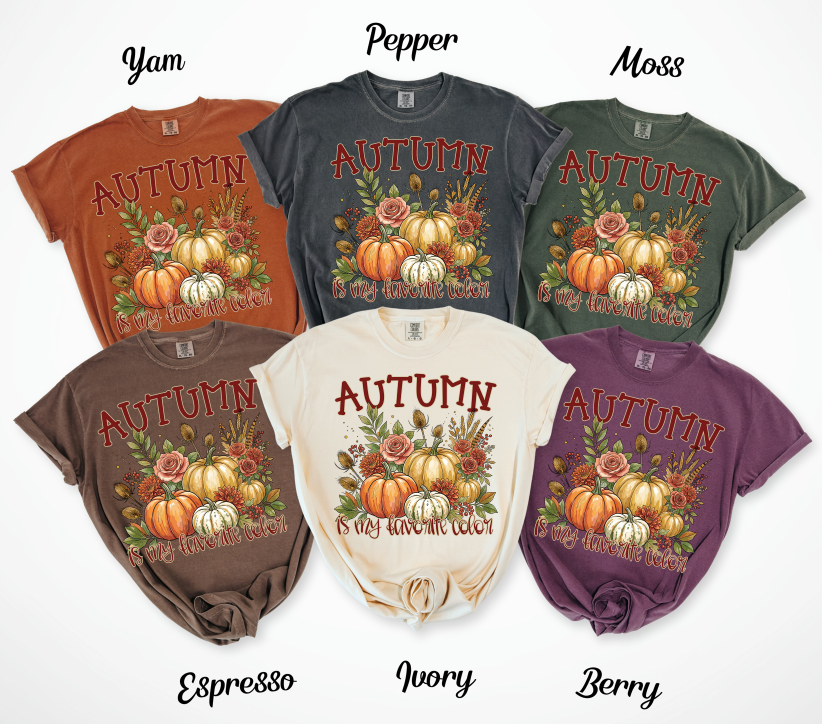 AUTUMN IS MY FAVORITE COLOR