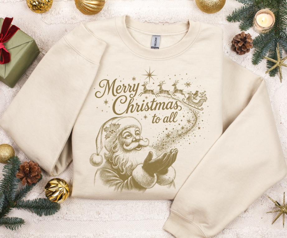 SANTA WISHES - THREE COLOR FILES INCLUDED