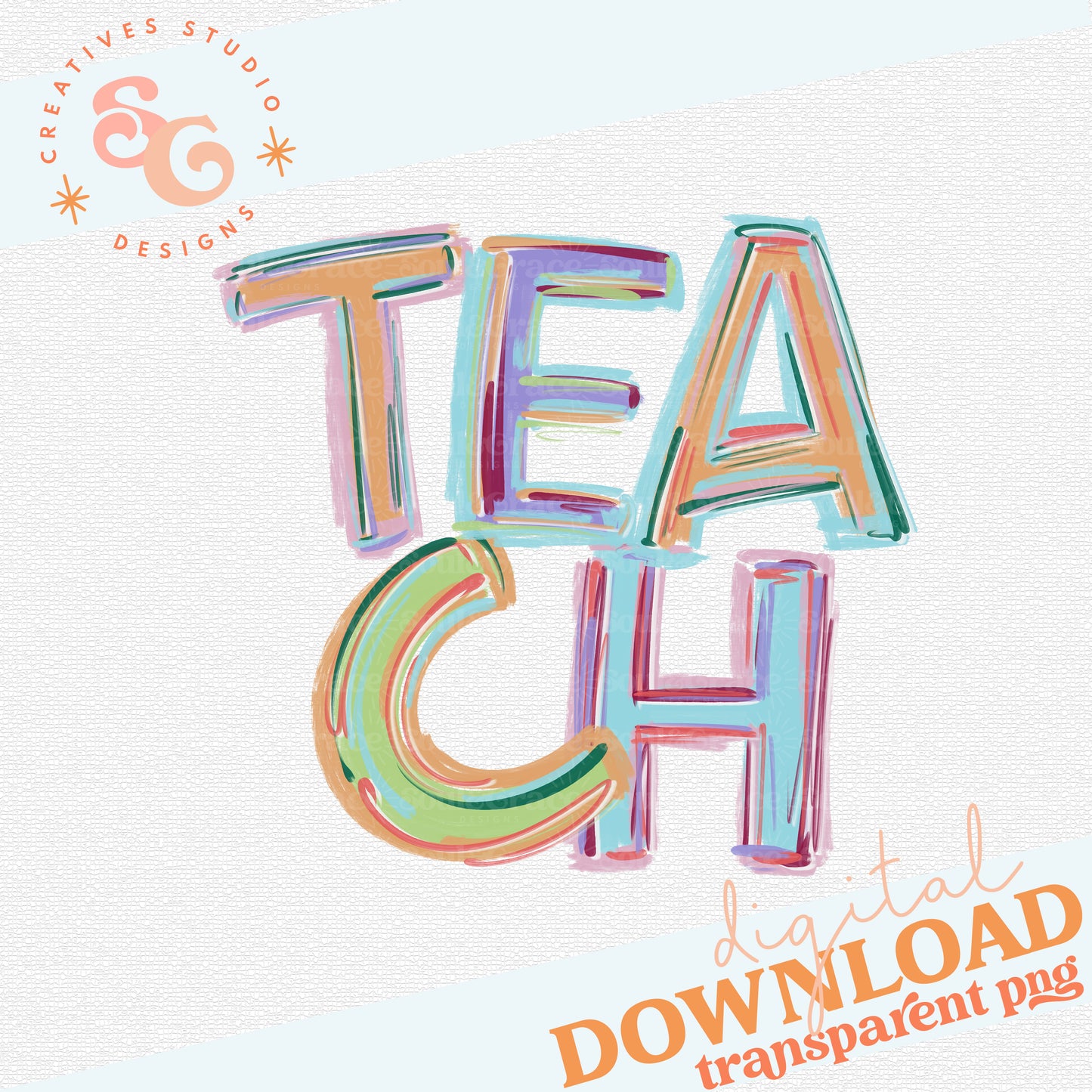 TILTED WORDS - TEACH