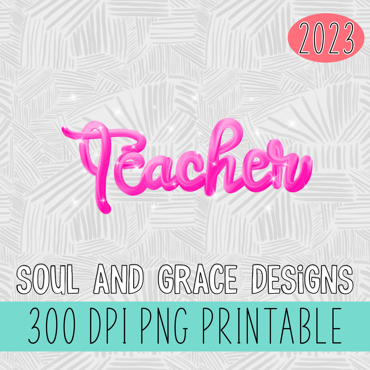 Teacher Hot Pink