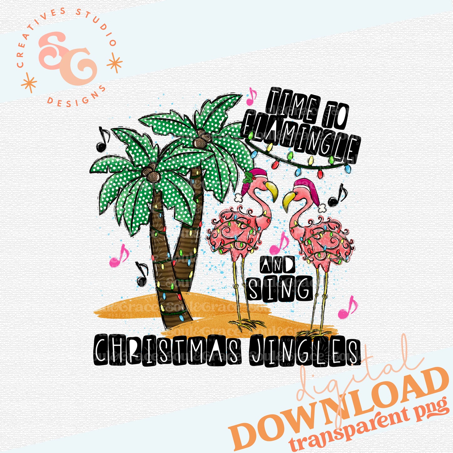 Time to Flamingle and Sing Christmas Jingles
