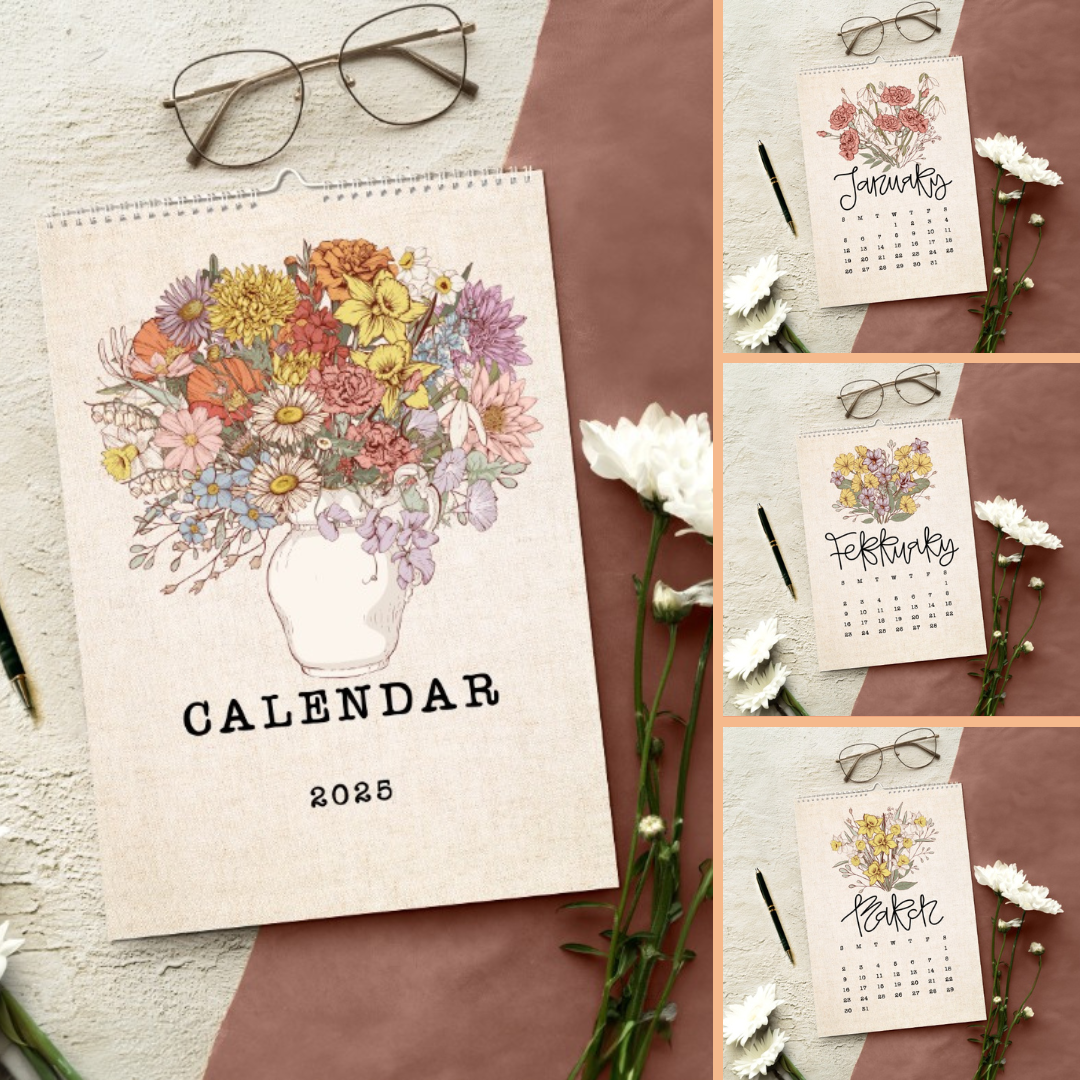 2025 Printable Calendar | Vintage Floral Design – Soul & Grace Designs 2025-printable-calendar-vintage-floral-design-soul-grace-designs