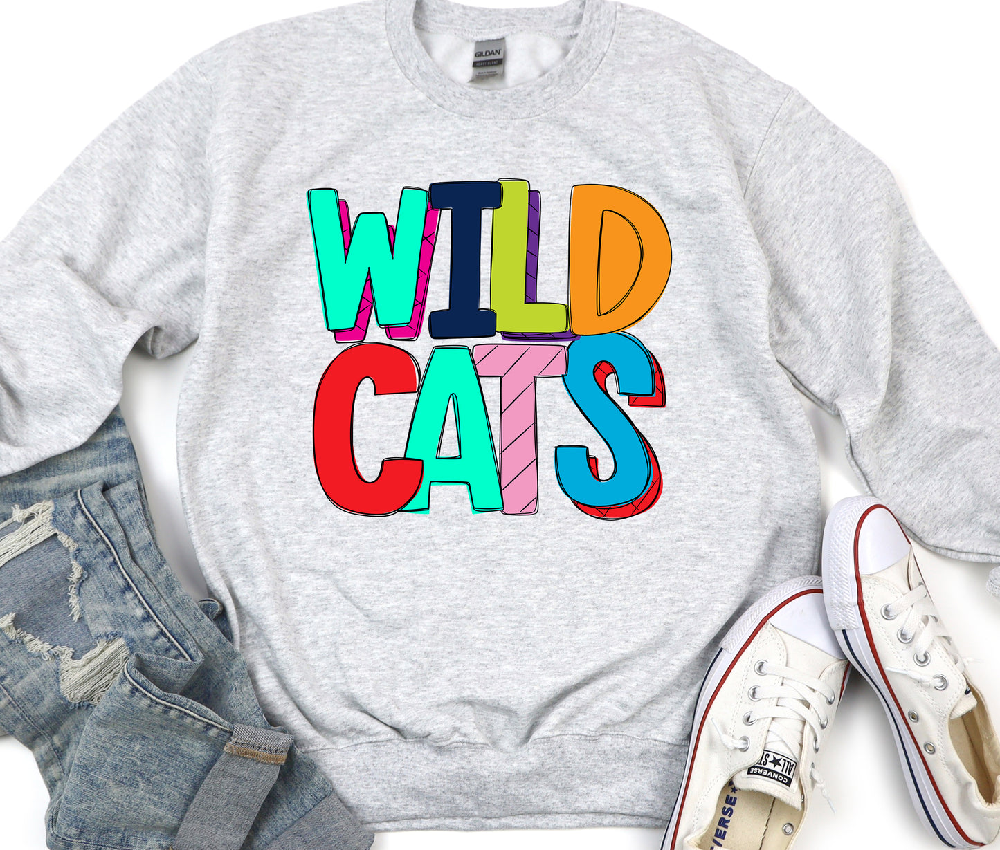 Stripey Mascot Wildcats
