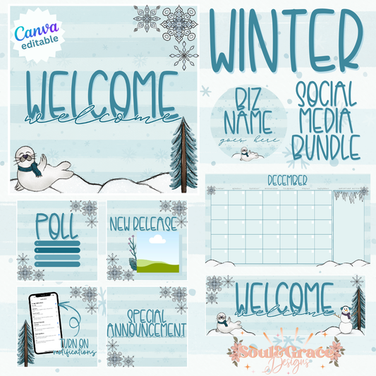Winter Social Media Bundle