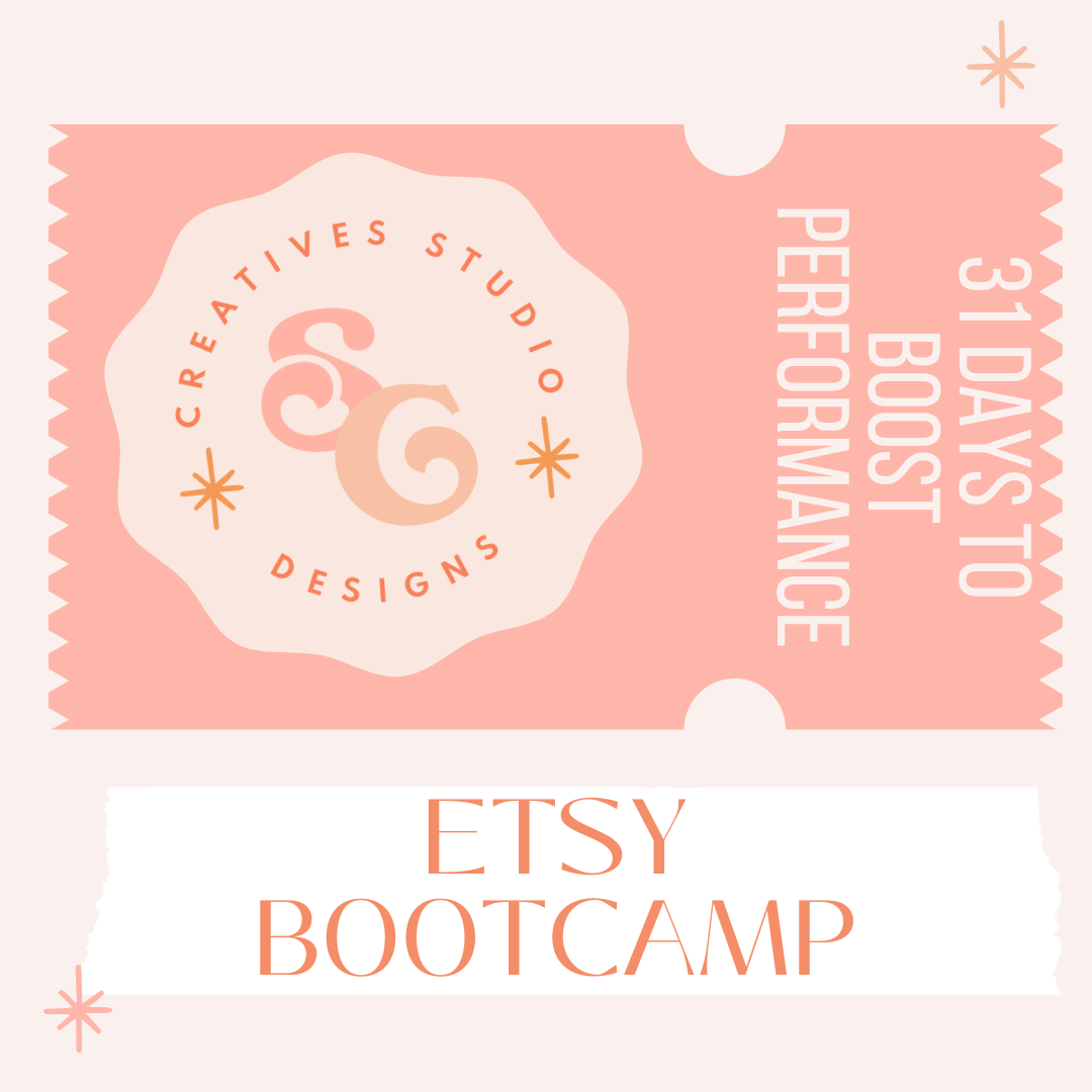 🛍️ Etsy Bootcamp: 31 Days to Boost Your Shop