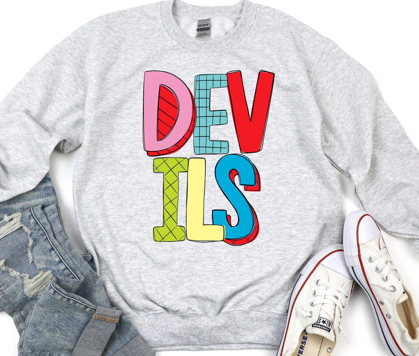 Stripey Mascot Devils
