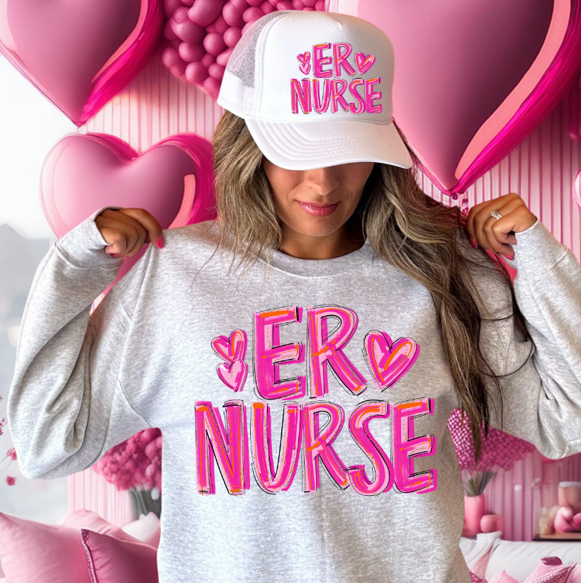 ER NURSE Pretty in Pink