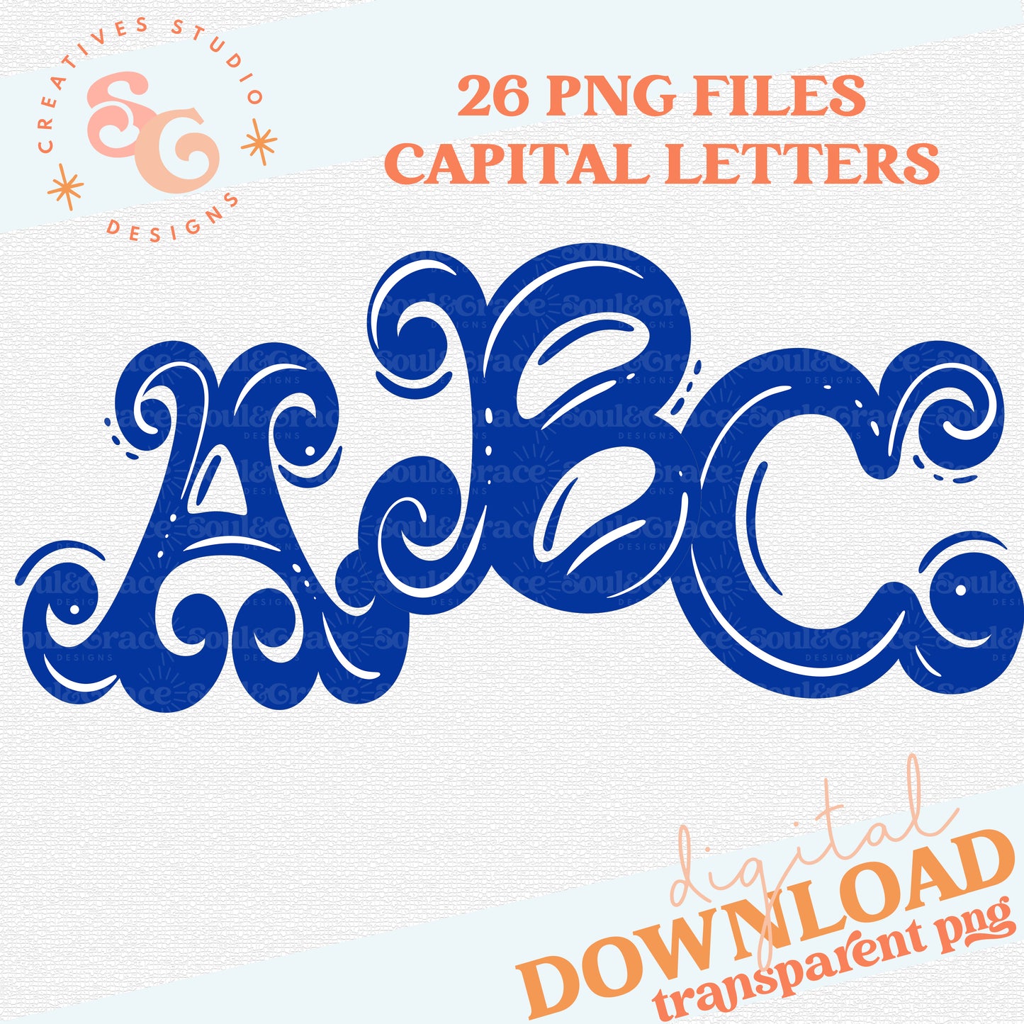 FANCY ALPHABET ROYAL