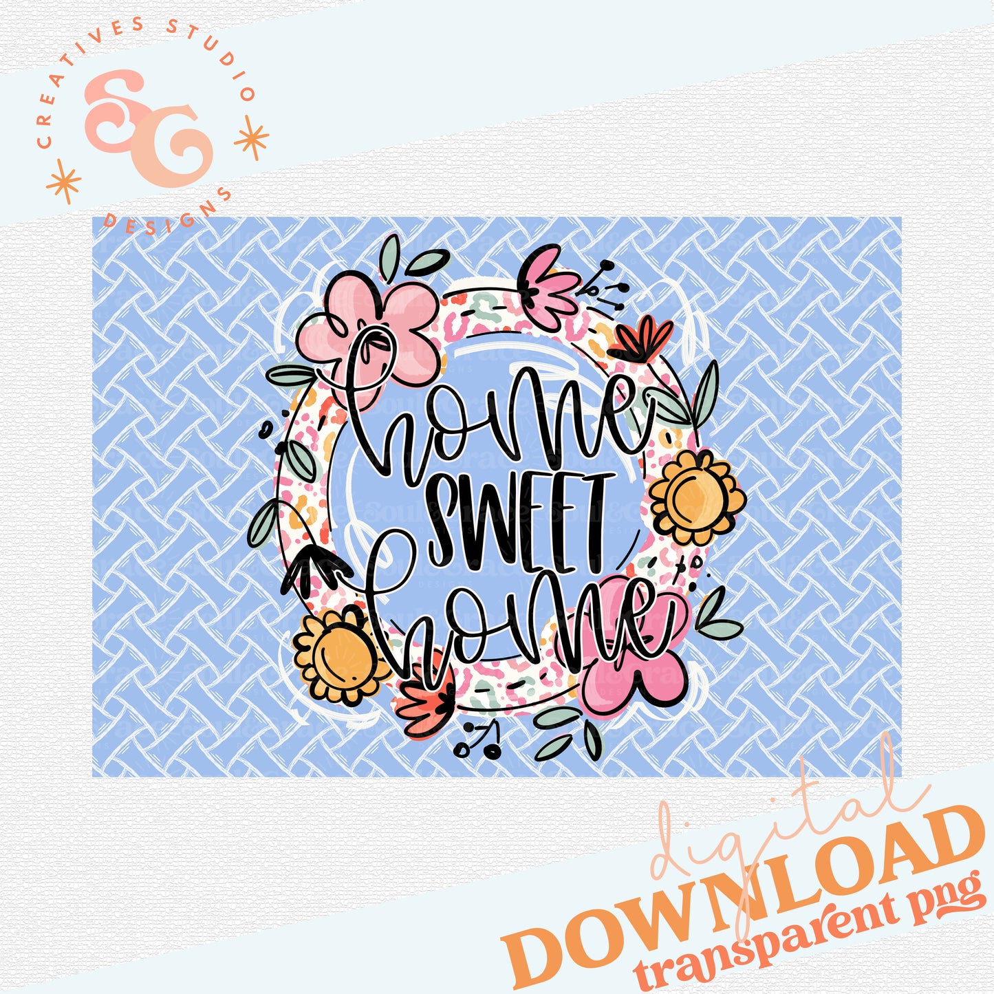 HOME SWEET HOME WELCOME MAT