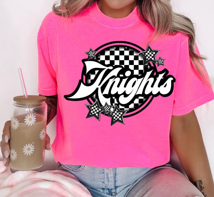Knights Checker Mascots