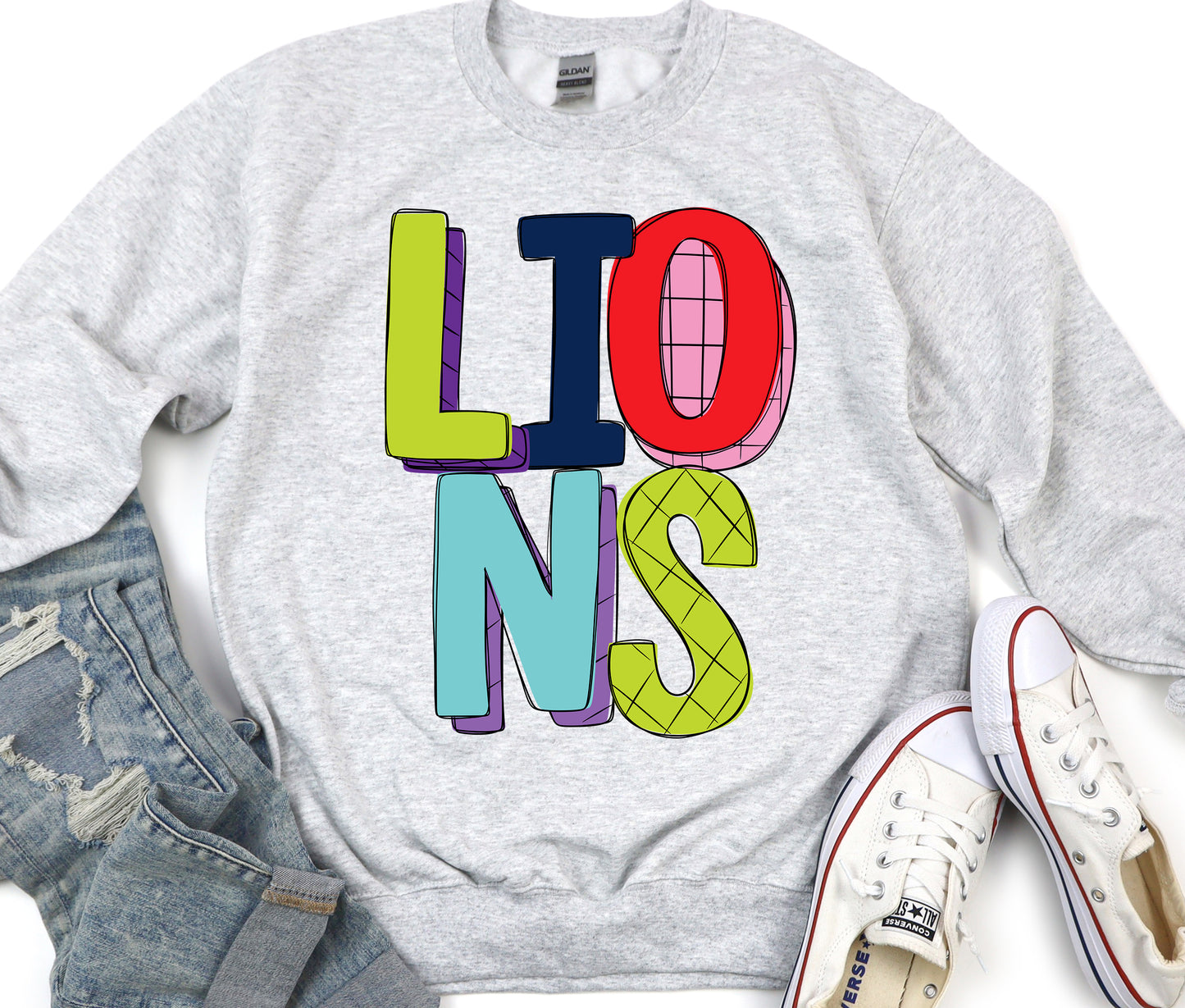 Stripey Mascot Lions