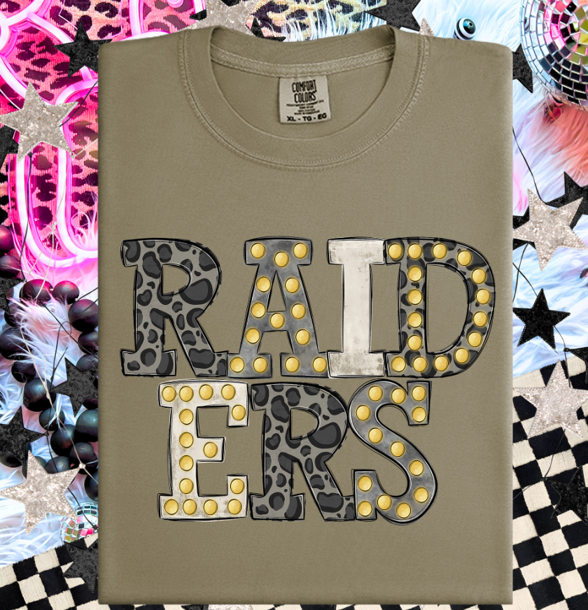 RAIDERS Neutral Marquee