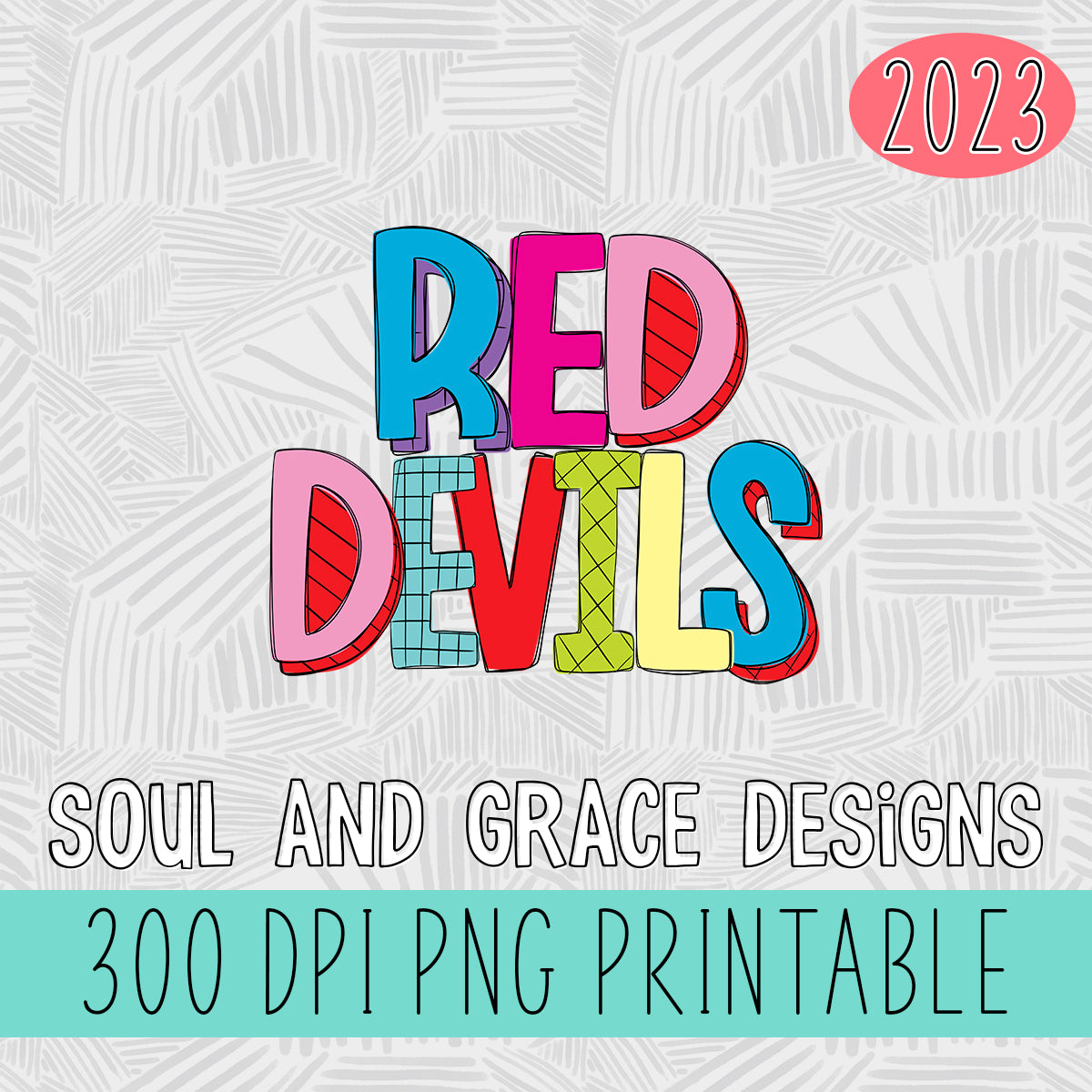 Stripey Mascot Red Devils
