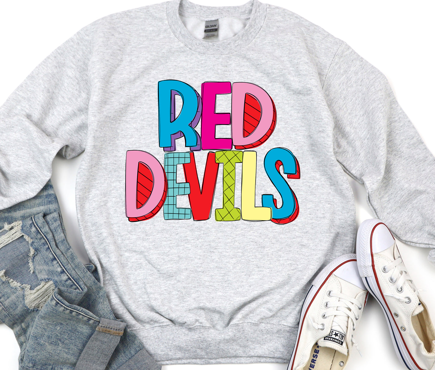 Stripey Mascot Red Devils