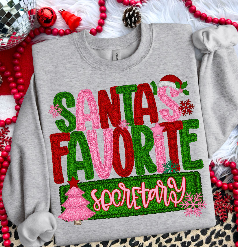 SANTAS FAVORITE SECRETARY