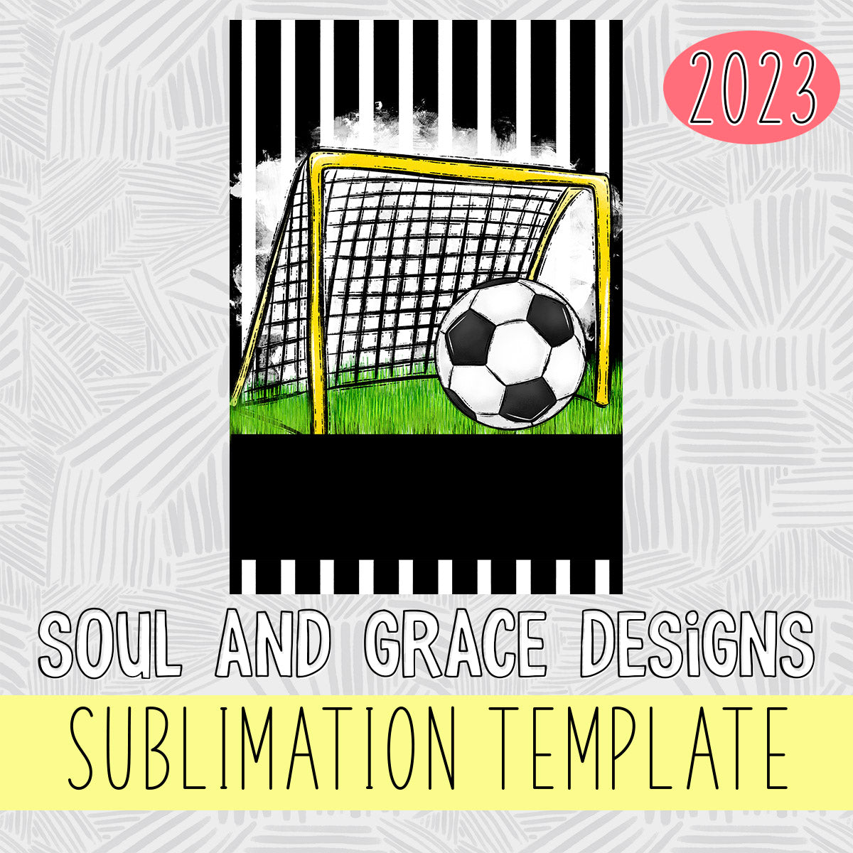 Team Spirit Soccer Garden Flag BLACK