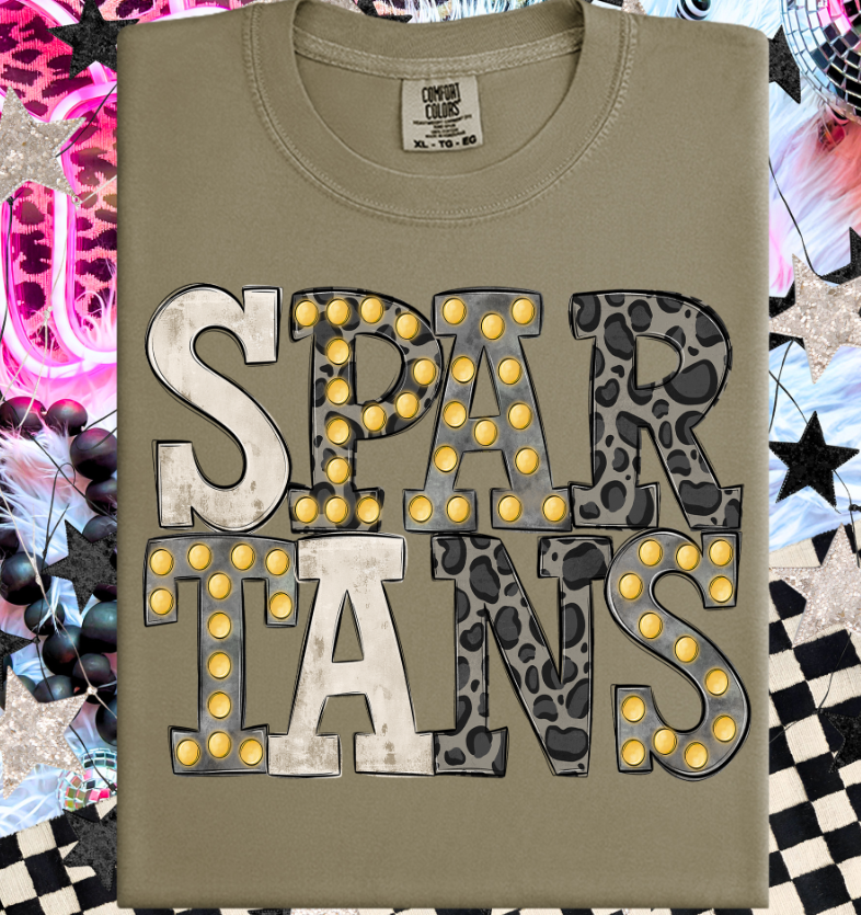 SPARTANS Neutral Marquee