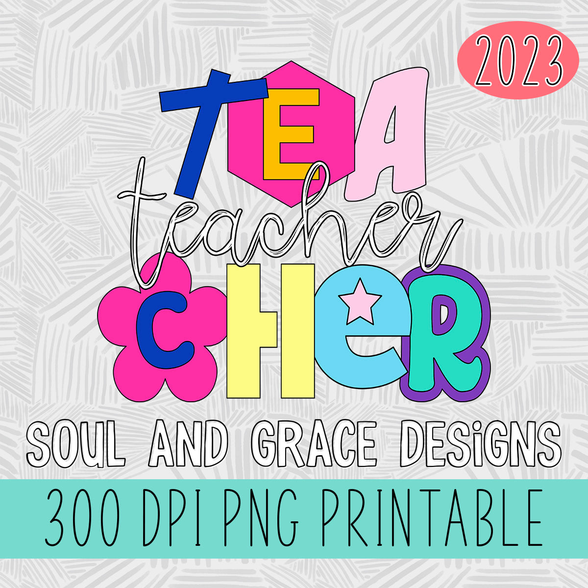 Fun and Funky Teacher - WITH WORD