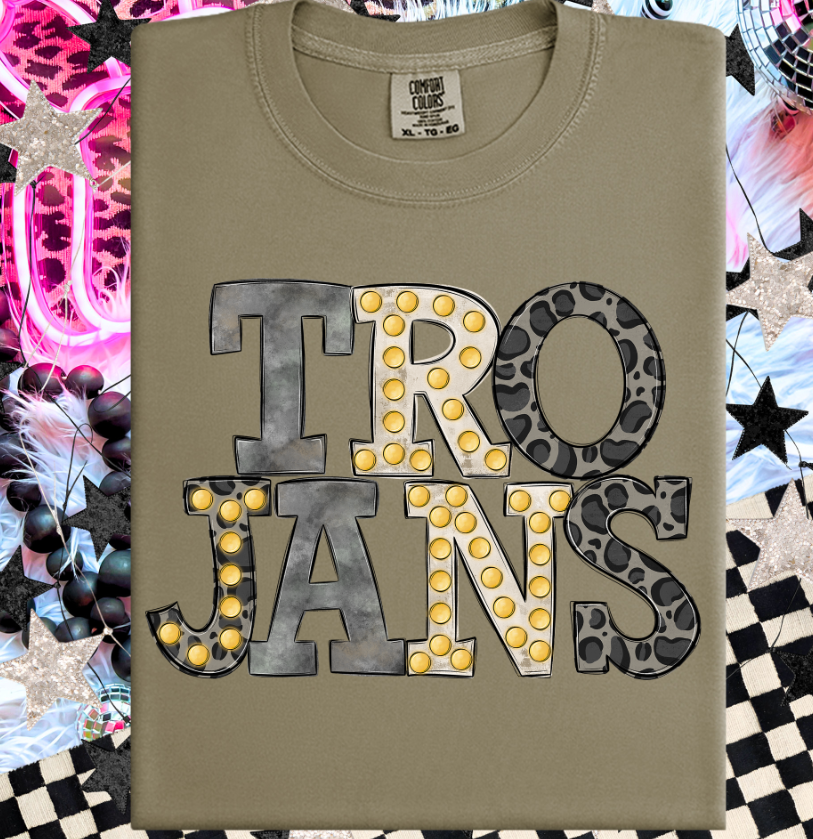 TROJANS Neutral Marquee