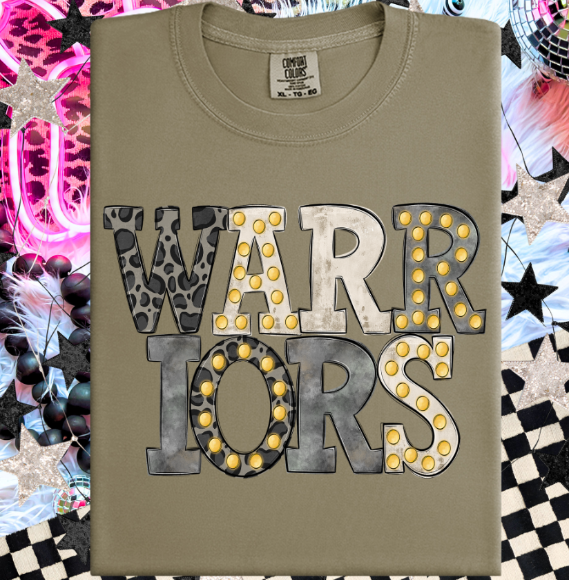 WARRIORS Neutral Marquee