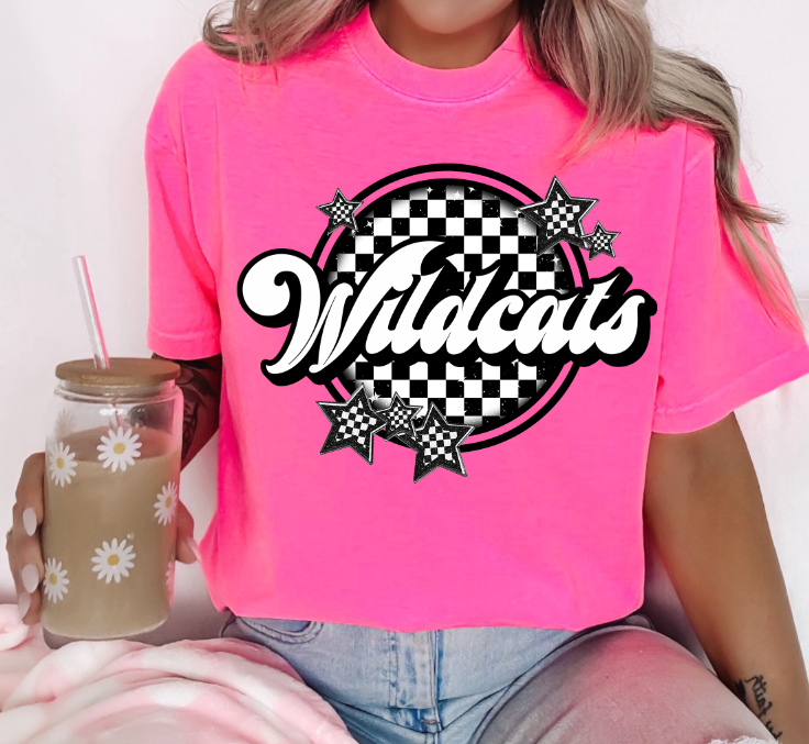WILDCATS Checker Mascots