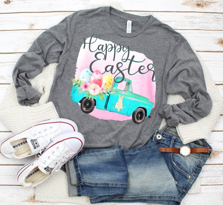 Happy Easter Vintage Truck