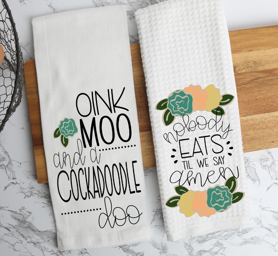 Oink Moo and a Cockadoodle doo