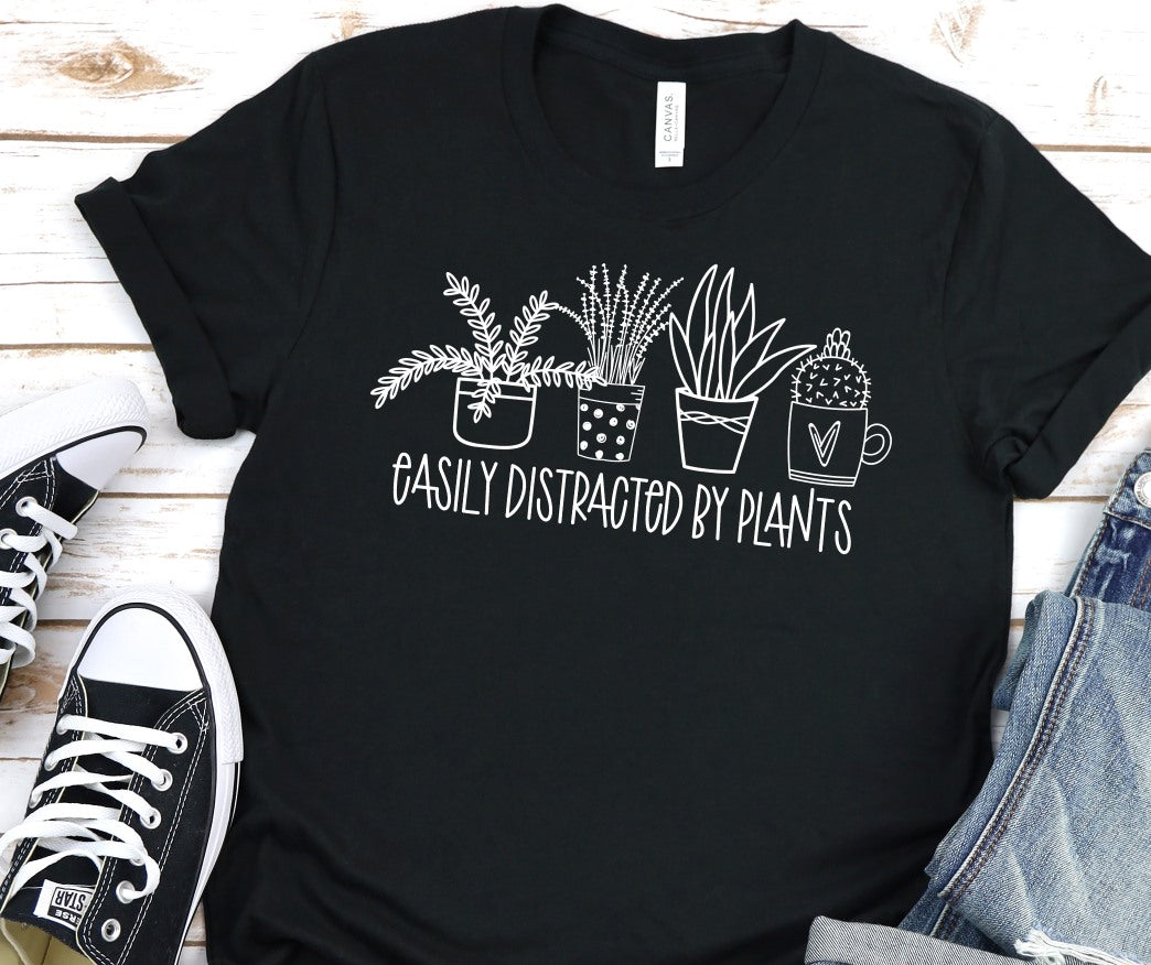 Easily Distracted by Plants