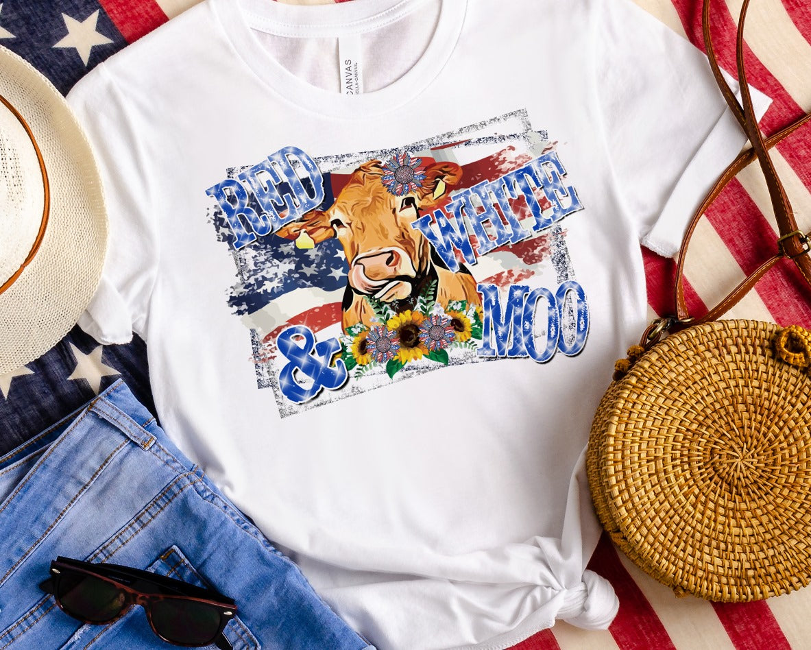 Red, White and Moo
