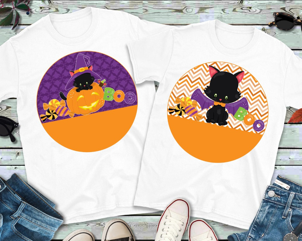 Kids Halloween Circles
