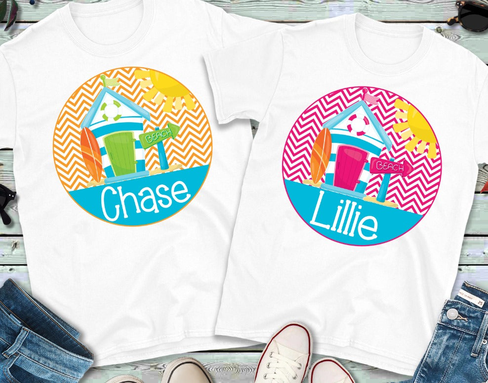 Kids Summer Beach Circles