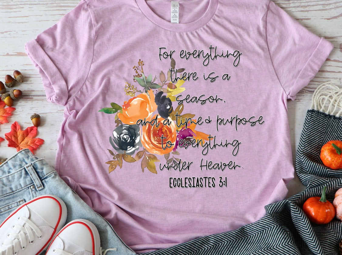 For everything there is a season
