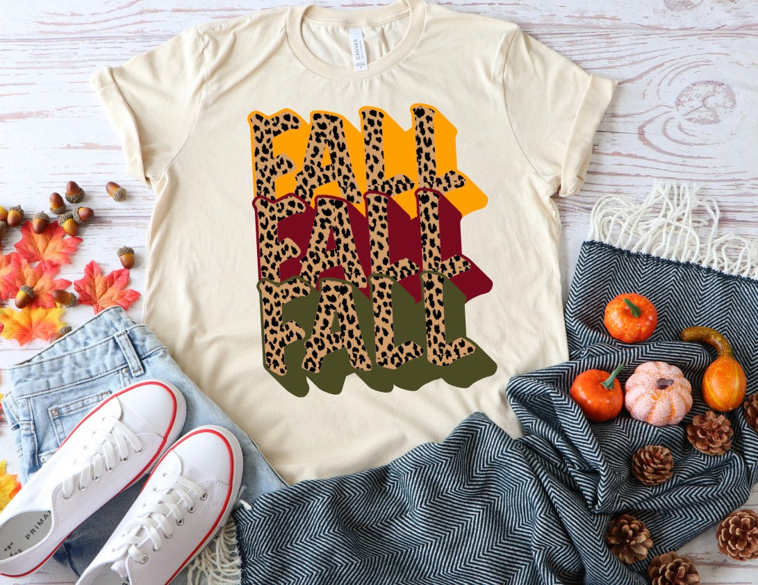 Fall Stacked with Leopard Print