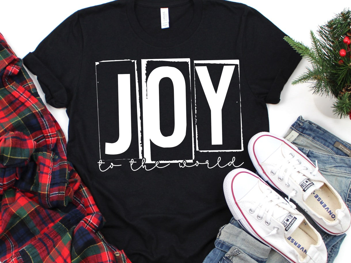 Joy to the World word art